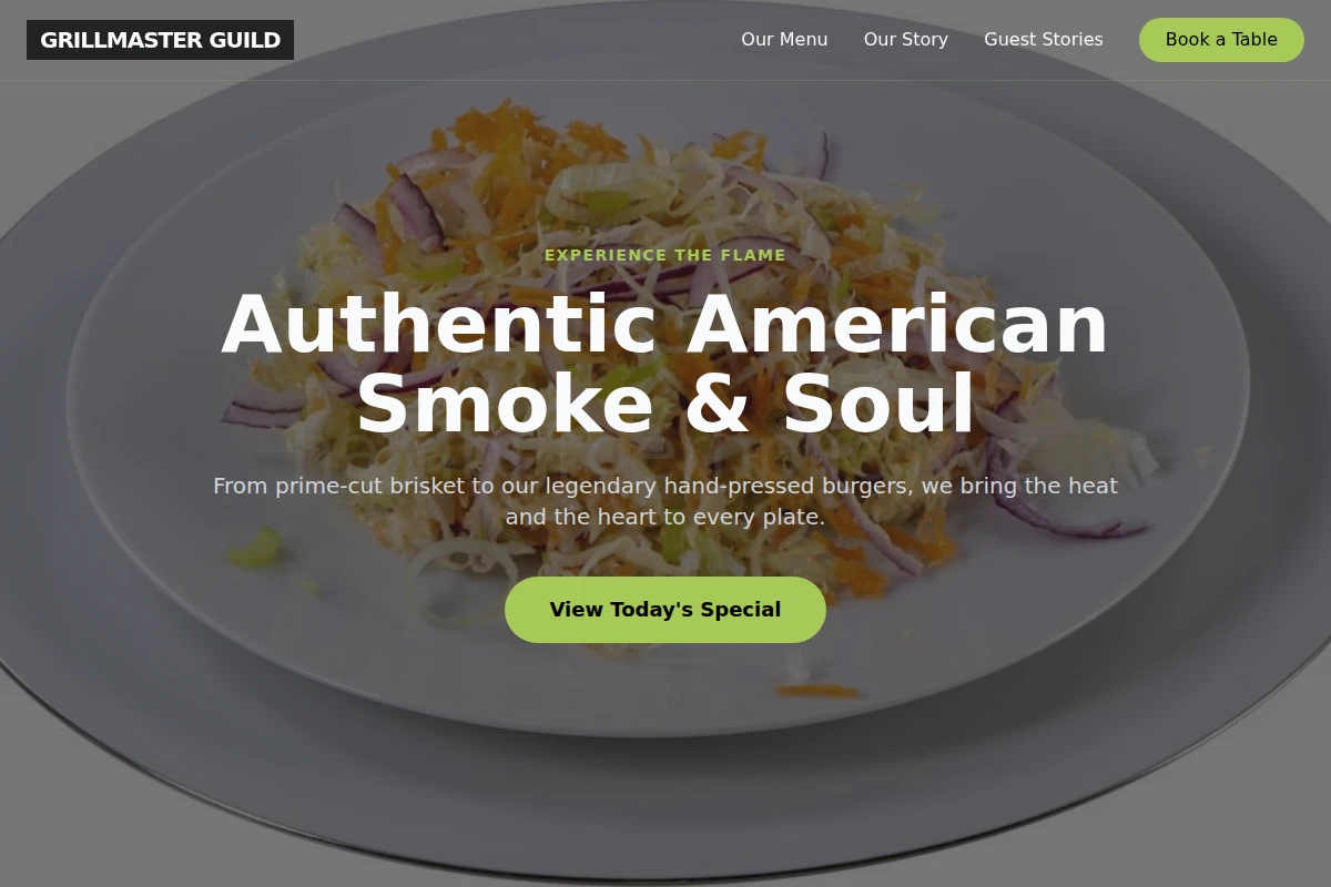 Chef American Food