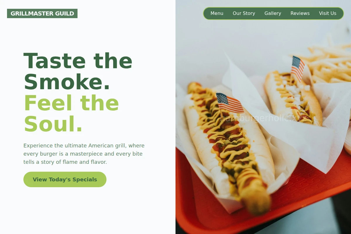 Toasted American Food