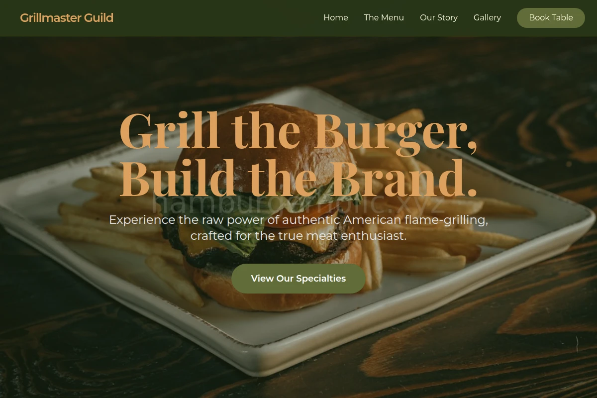 Chef American Food