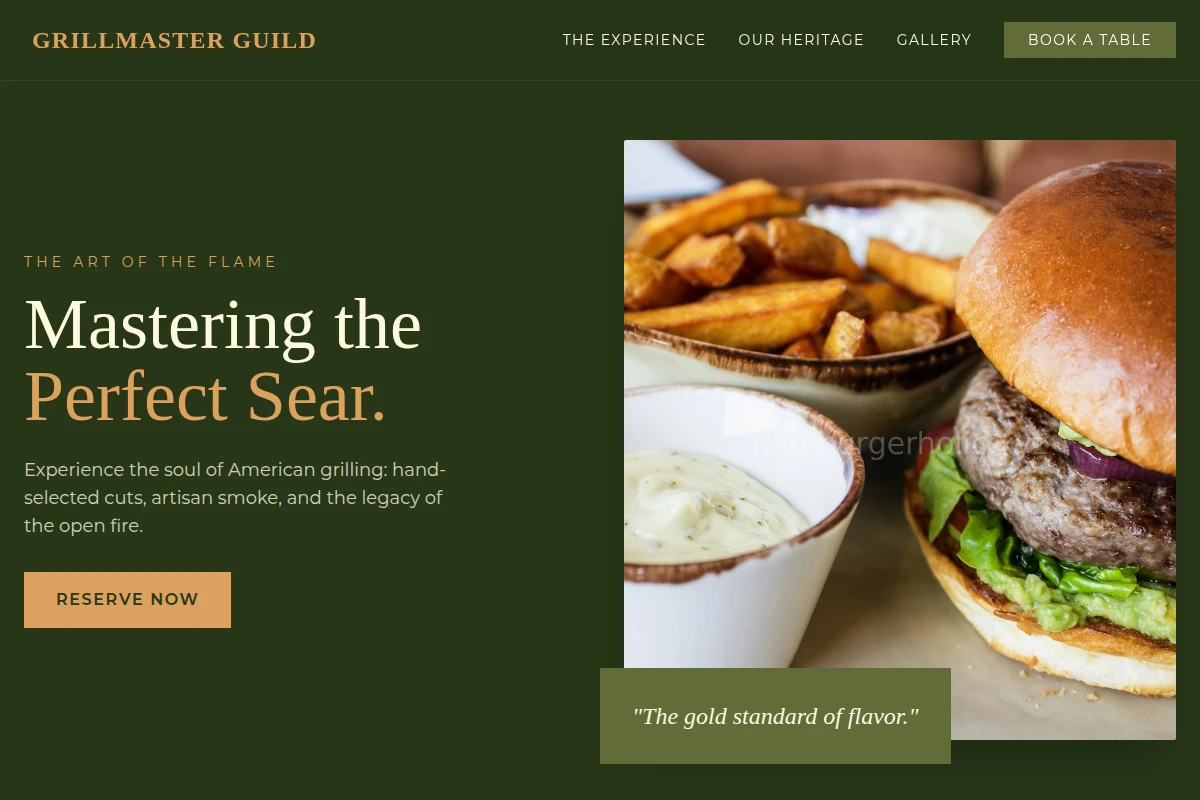 Savory American Food