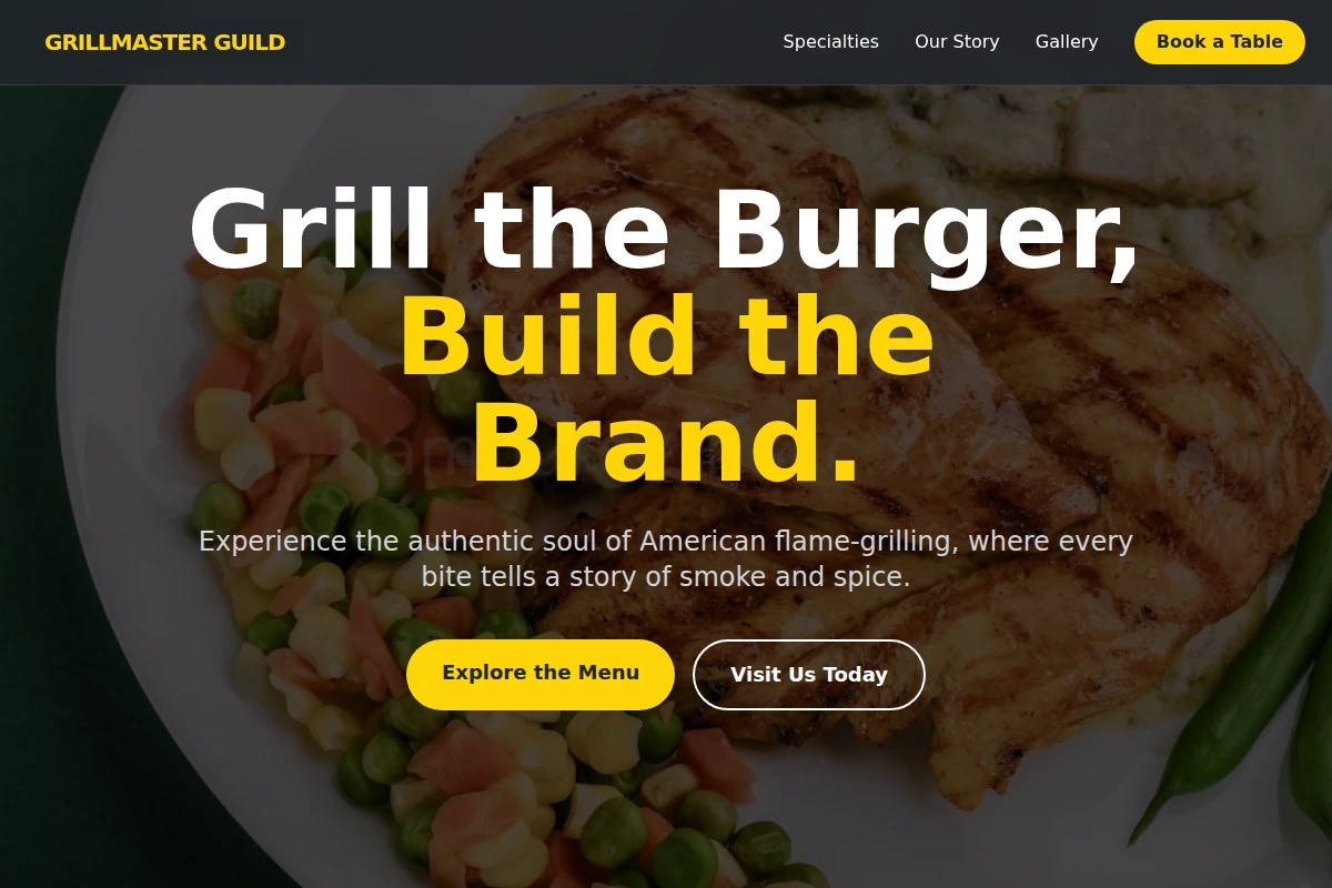 Menu American Food