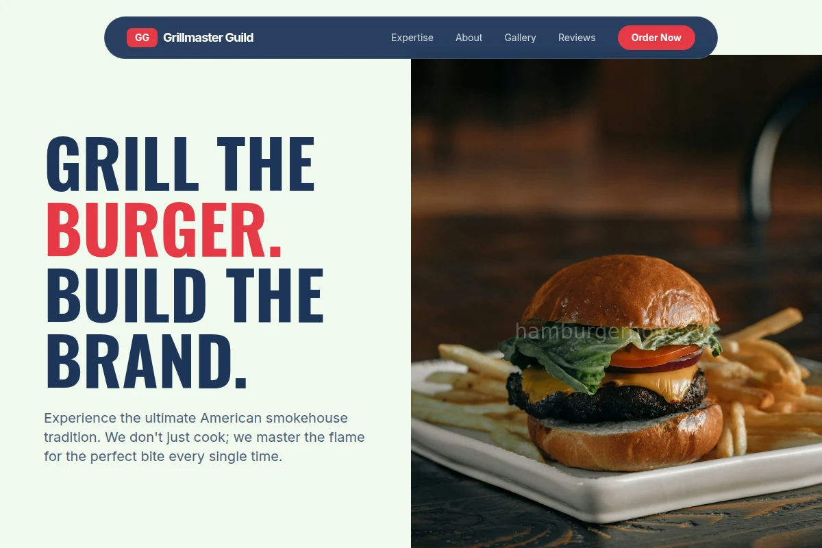 Slider American Food