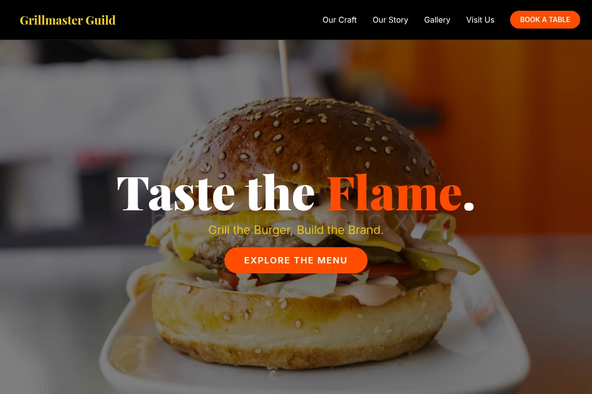 Gourmet American Food