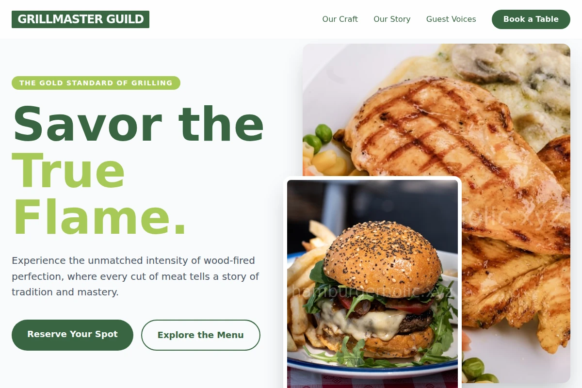 Flame American Food