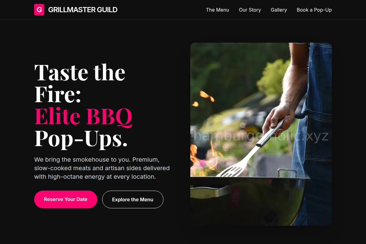 Pop-up Bbq