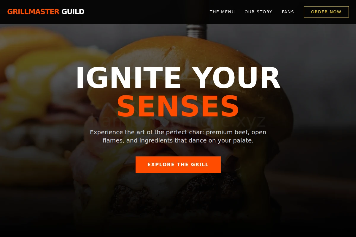 Flame Burger