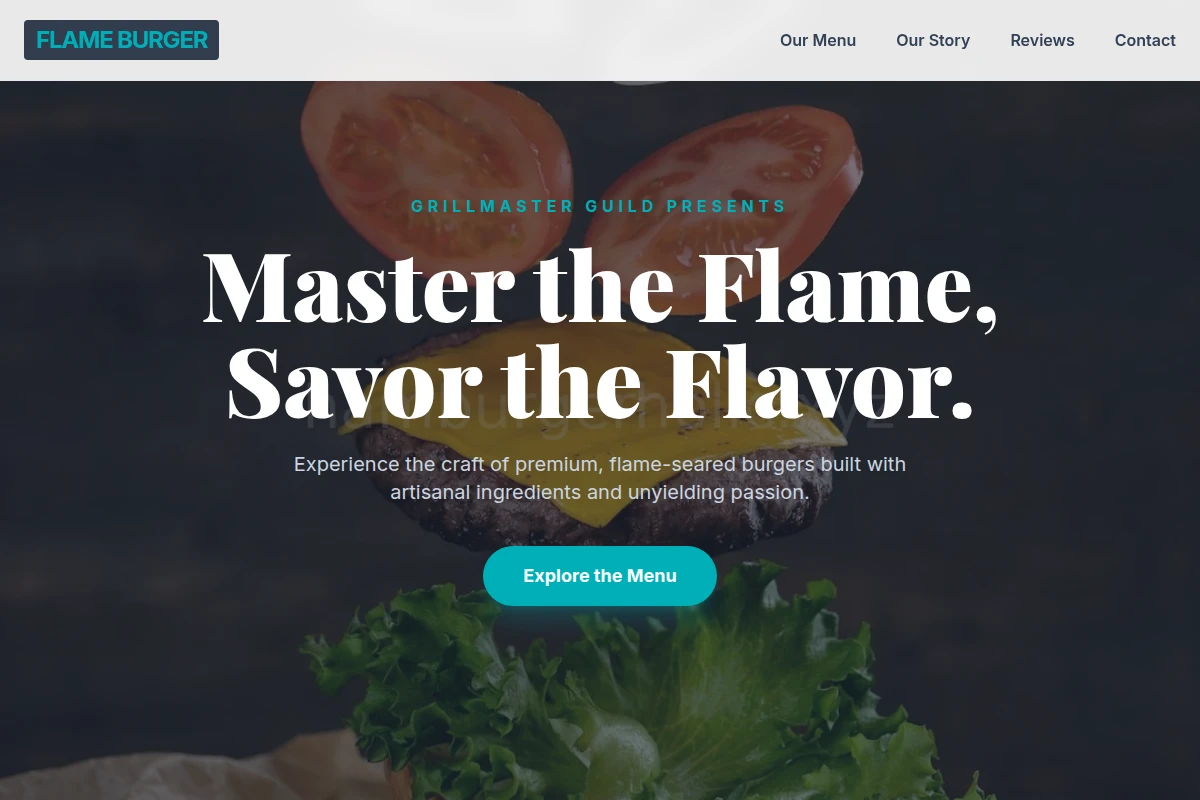 Flame Burger