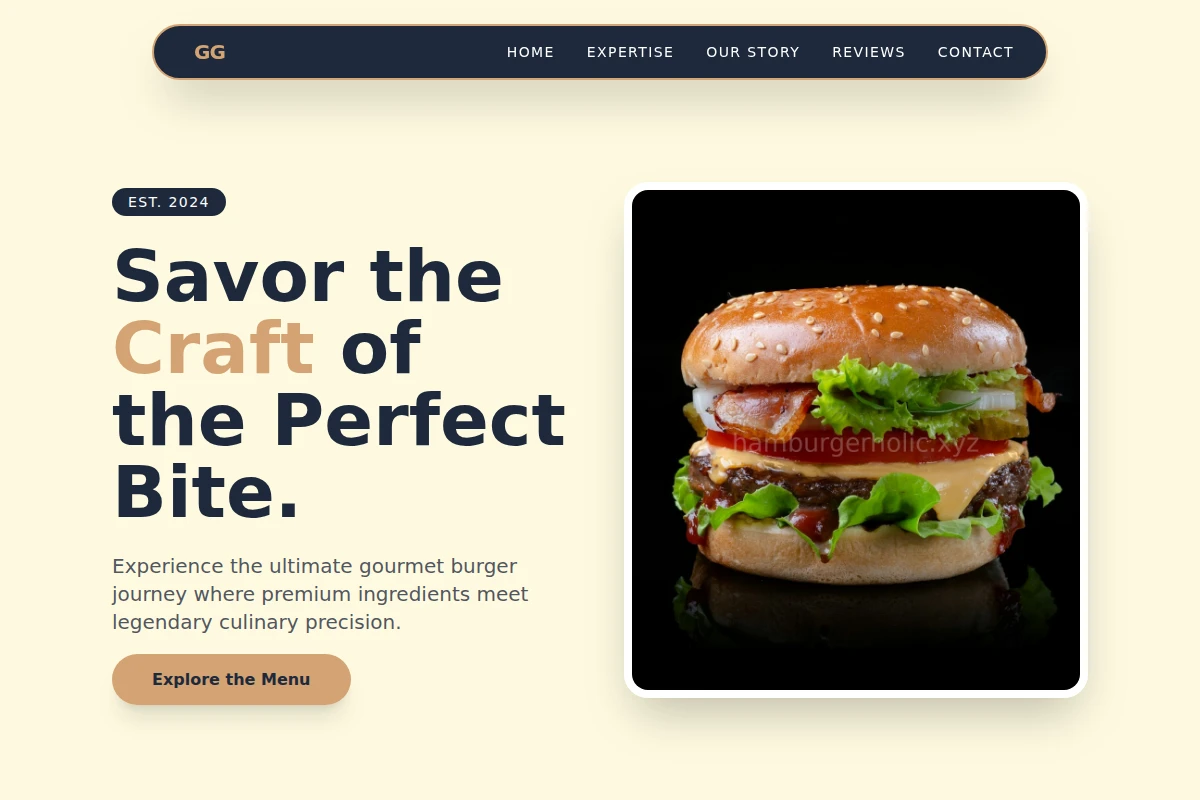 Gourmet Burger