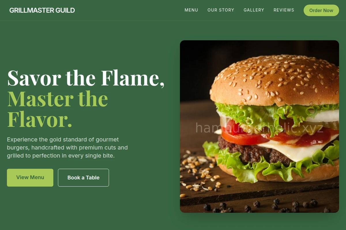 Gourmet Burger