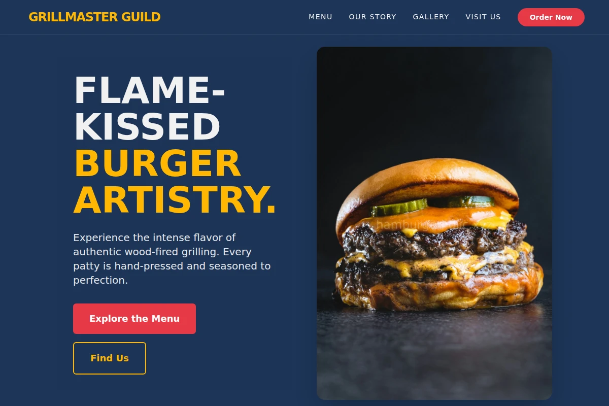 Flame Burger