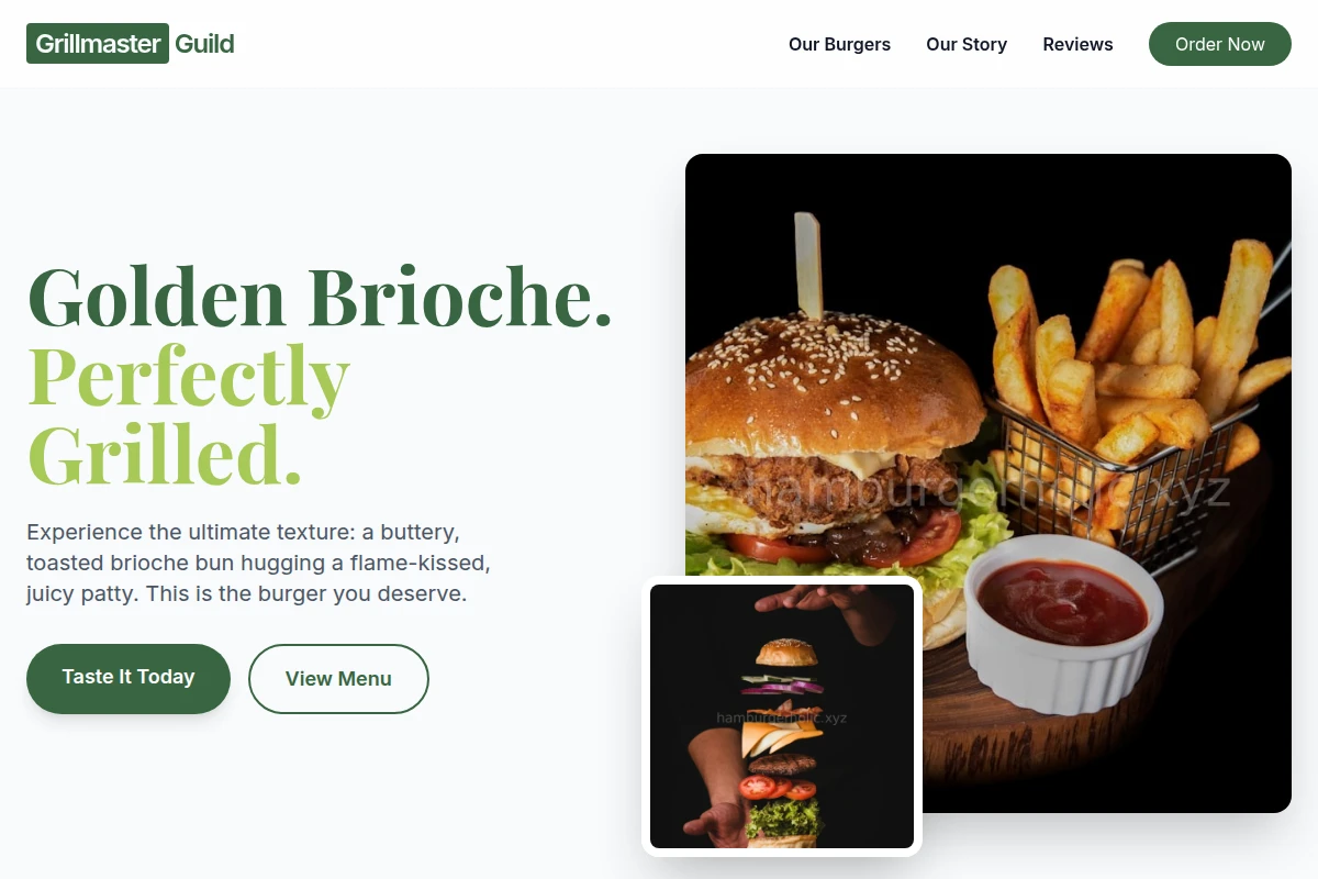 Brioche Burger