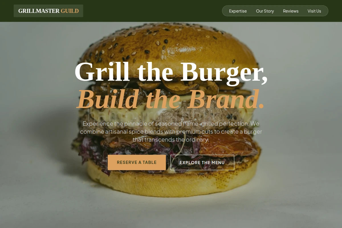 Seasoning Burger