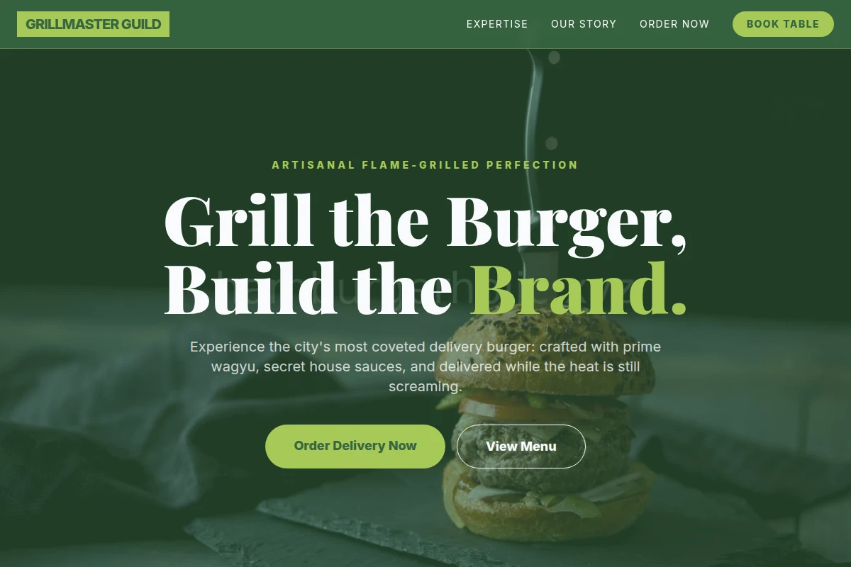 Delivery Burger