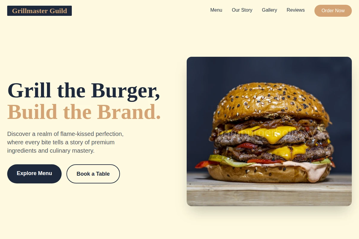 Cart Burger