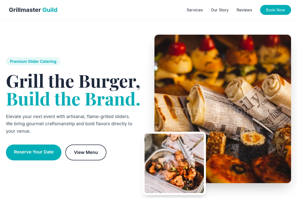 Slider Catering