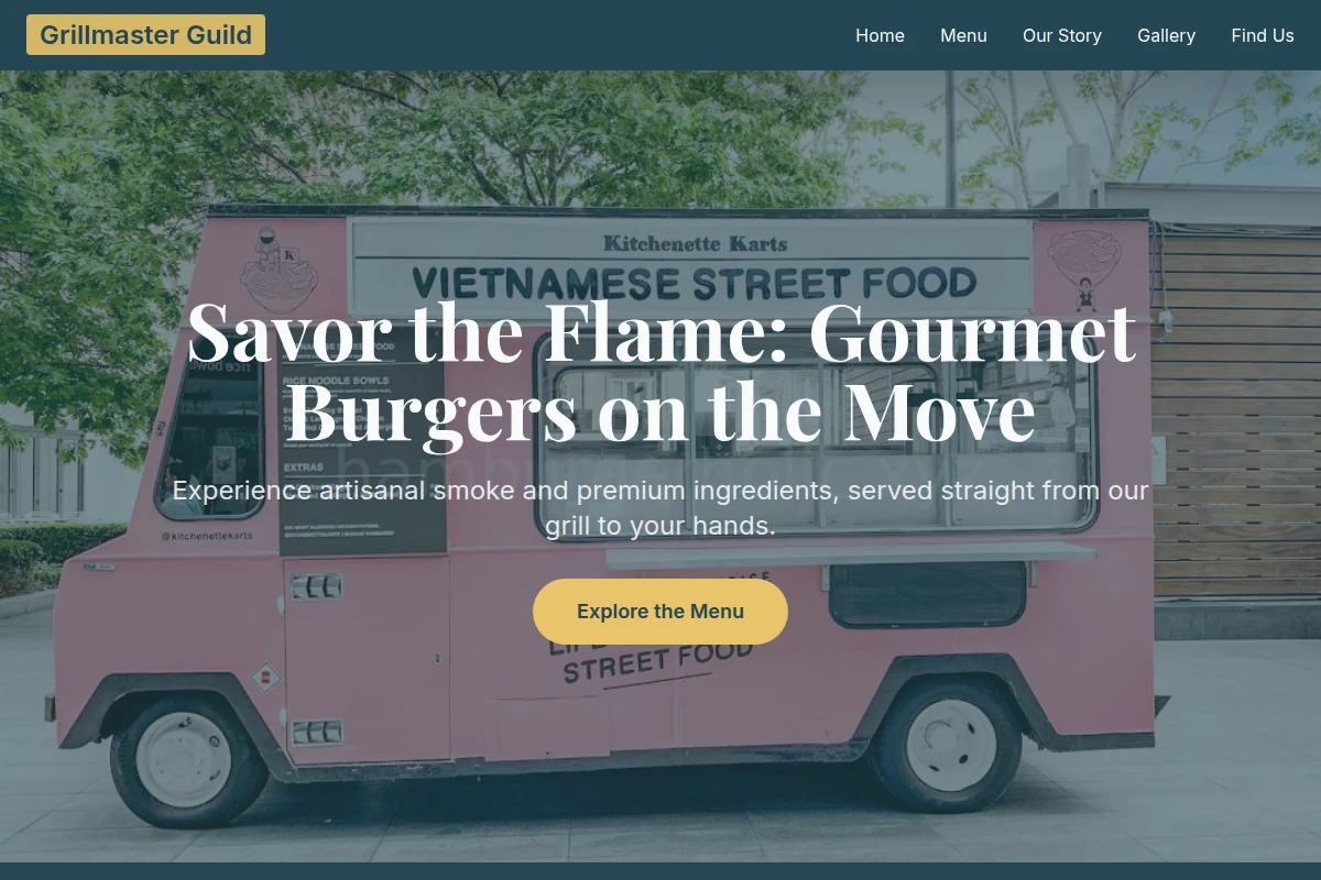 Grill Food Truck