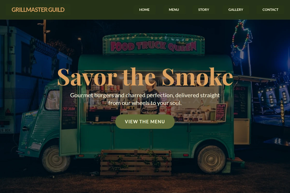 Order Food Truck