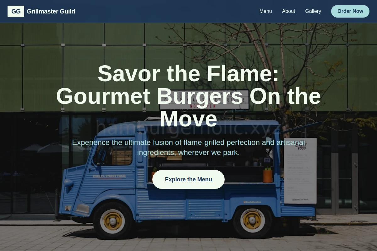 Gourmet Food Truck