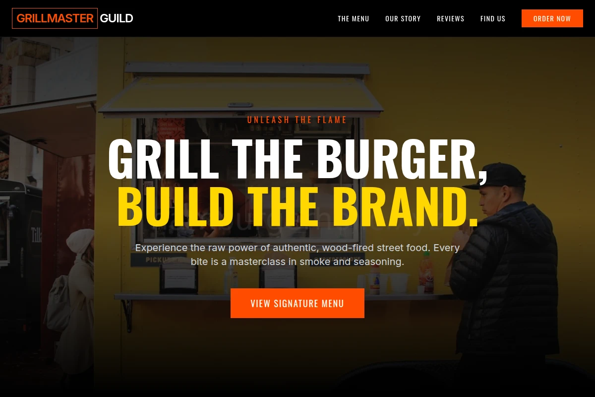 Grill Food Truck