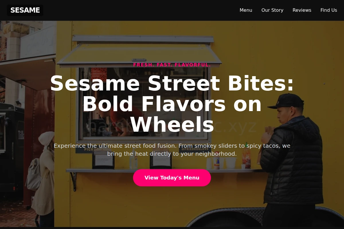 Sesame Food Truck