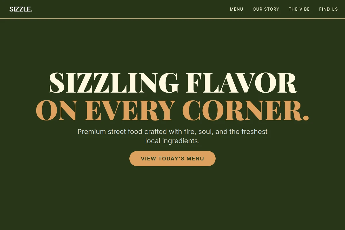 Sizzle Food Truck